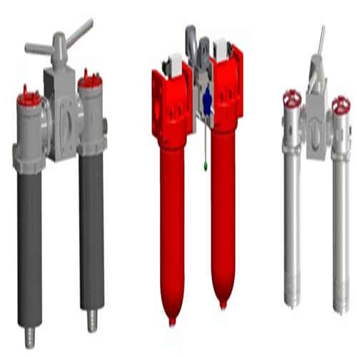 STF-63×180双筒箱外自封式吸油过滤器